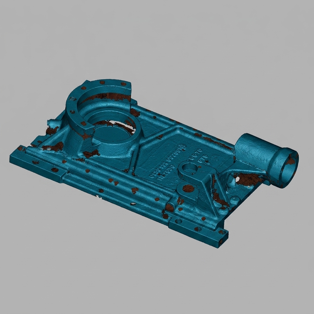 Wire Drawing Housing 3D Scan Data